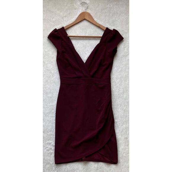 Lulus Romantic Endeavor Plum Purple Short Sleeve
Bodycon Dress, Size Small - Picture 5 of 7